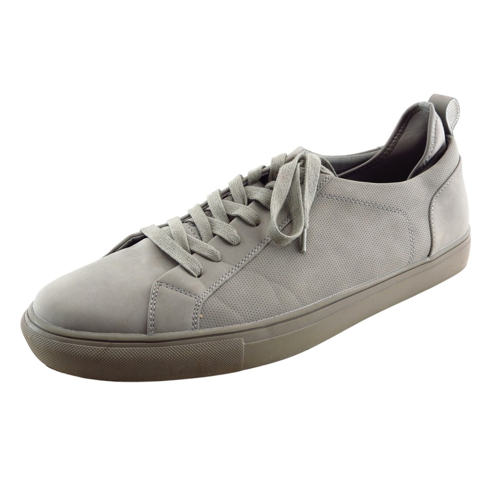 Goodfellow Men's Fashion Sneakers Size 13 Gray Fabric‎ Casual Lace Up Comfort